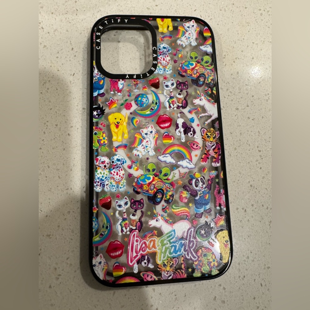 CASETIFY Lisa Frank® Impact Case MagSafe Compatible
iPhone 12 Pro Max
Black